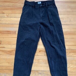 Obey fubar pleated denim jeans